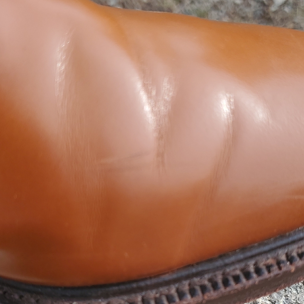 Church's Custom Grade Shannon Classic Brown Leather Derby Men's Shoes 9.5 - Picture 8 of 16